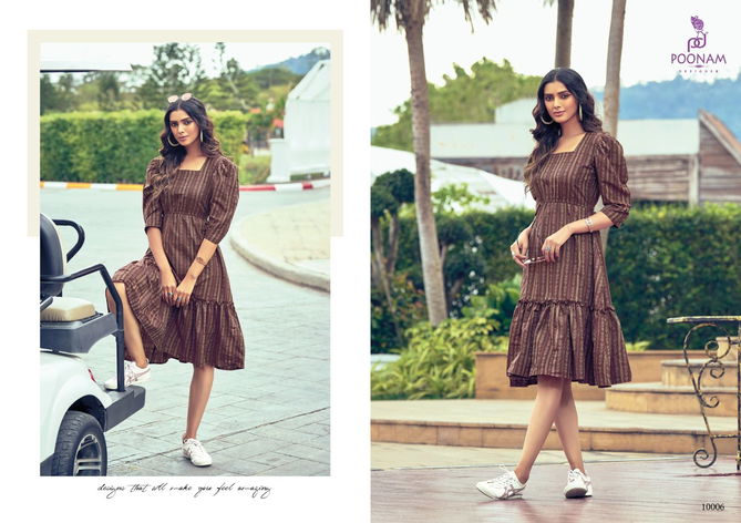 Poonam Stella Short Party Wear Kurtis Catalog
